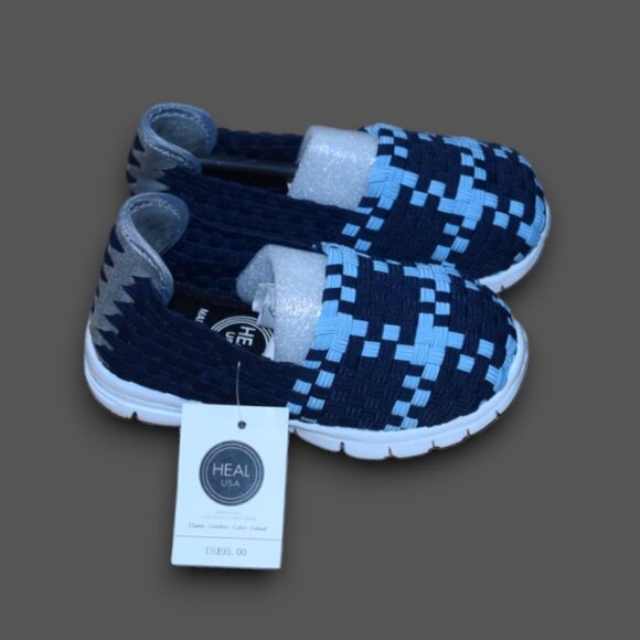 NEW! Heal USA Bailey Shoes - Slip-Ons Toddler Girls Sz 10 MEMORY FOAM - Picture 1 of 3